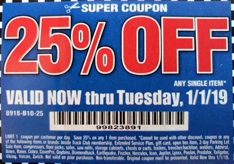 I&x27;ve used this coupon several times over the last year and a half. . Harbor freight 25 off coupon